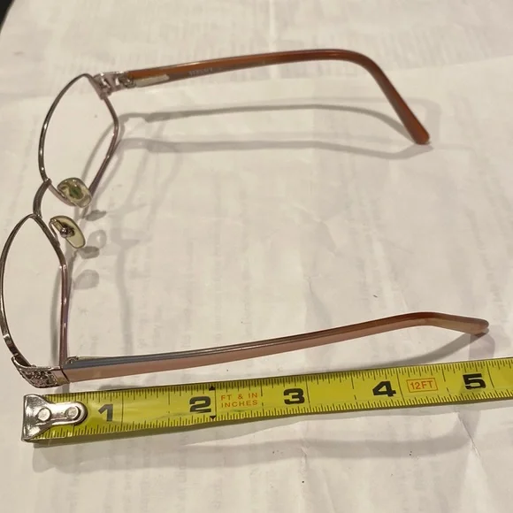 VERSACE GLASSES 🤓 light pink sides rose pink metal frame only made in Italy